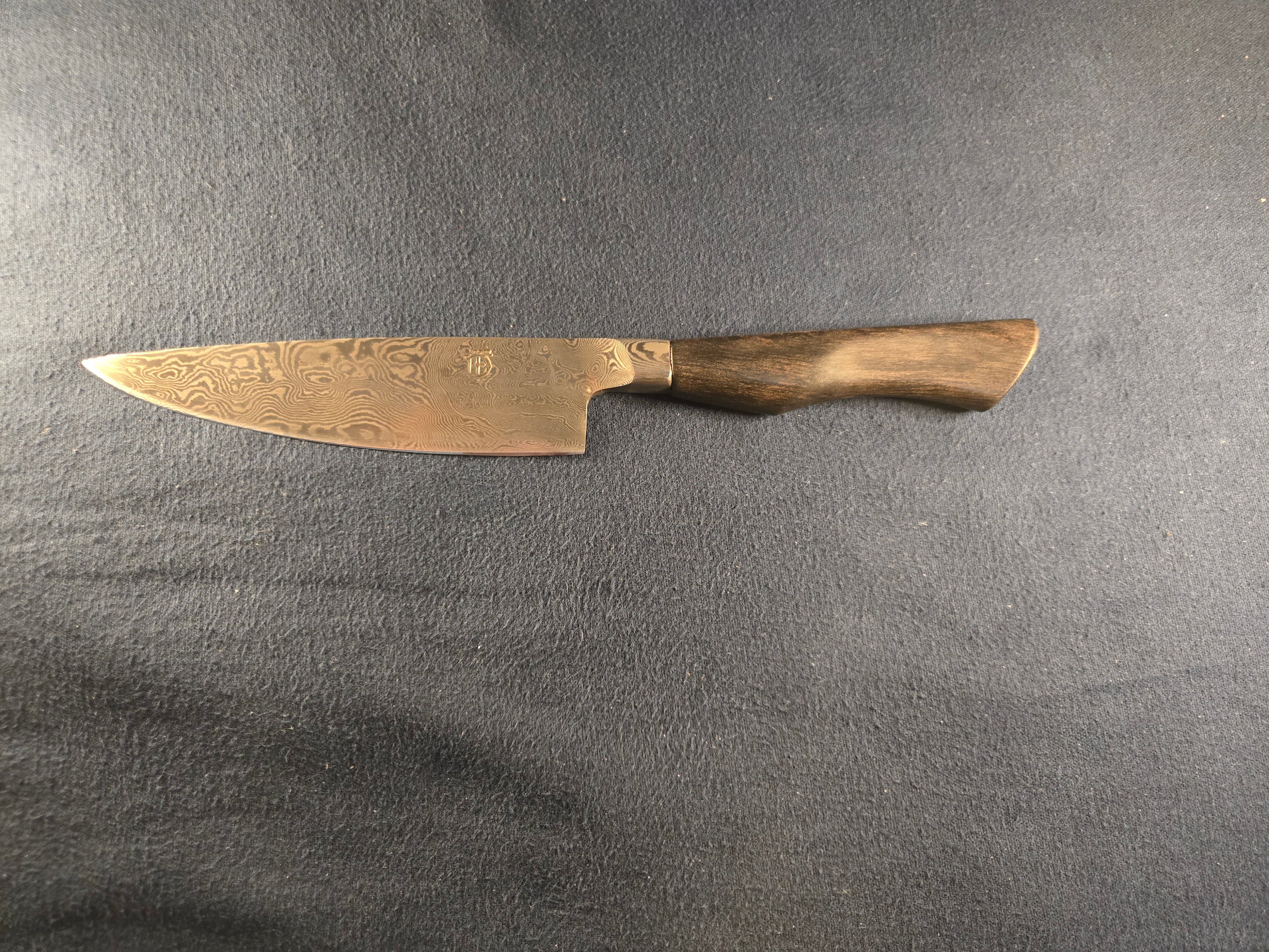 5.75 Damascus Utility Chefs knife