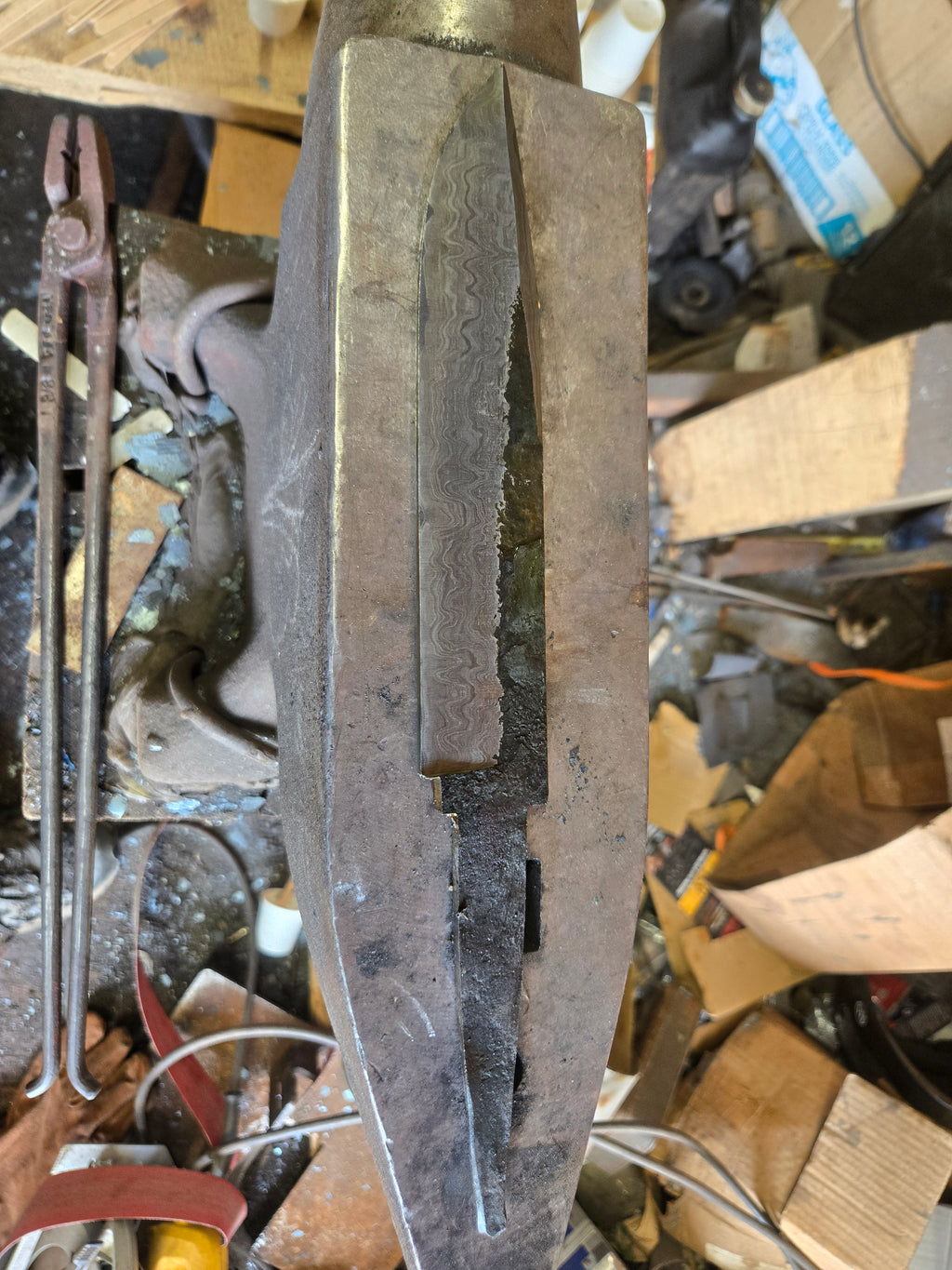 Wrought iron Cladded 1084