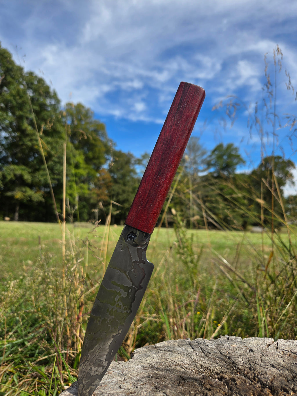 5.5 watermelon damascus Santoku