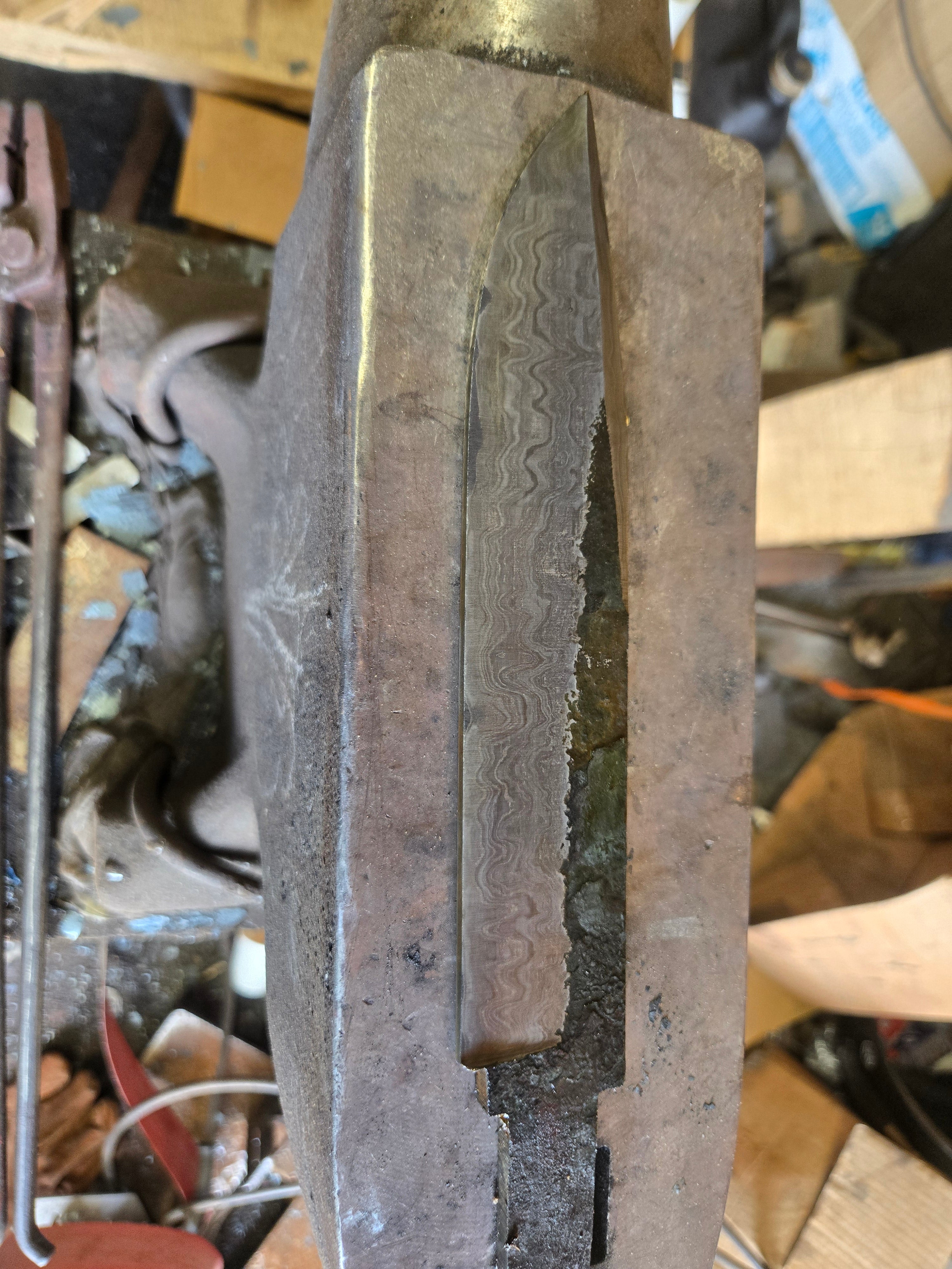 Wrought iron Cladded 1084