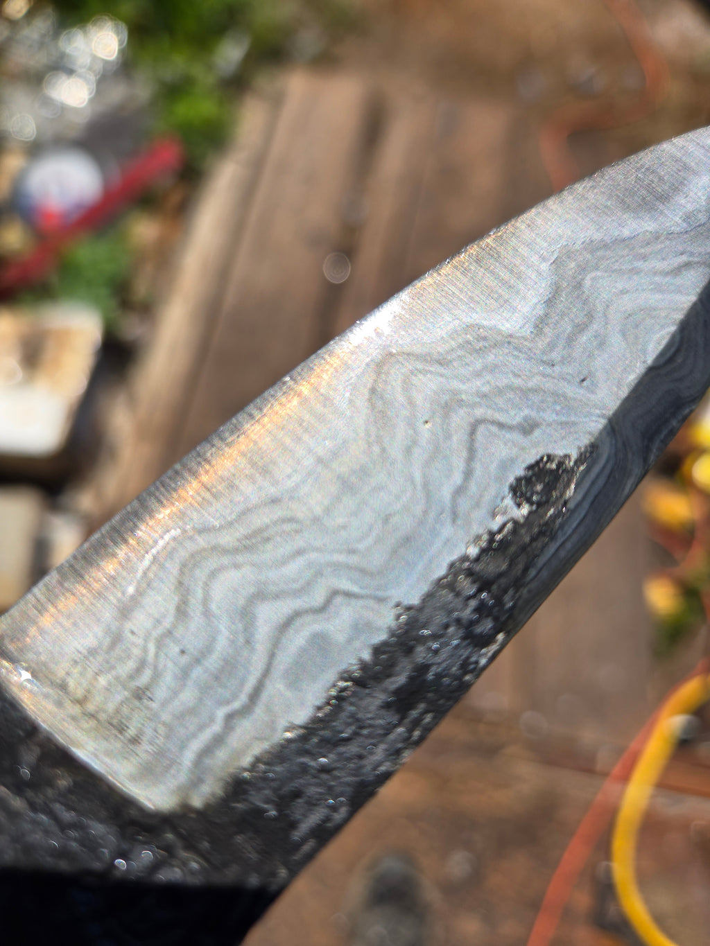 Wrought iron Cladded 1084