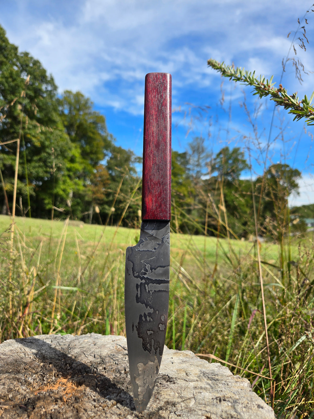 5.5 watermelon damascus Santoku