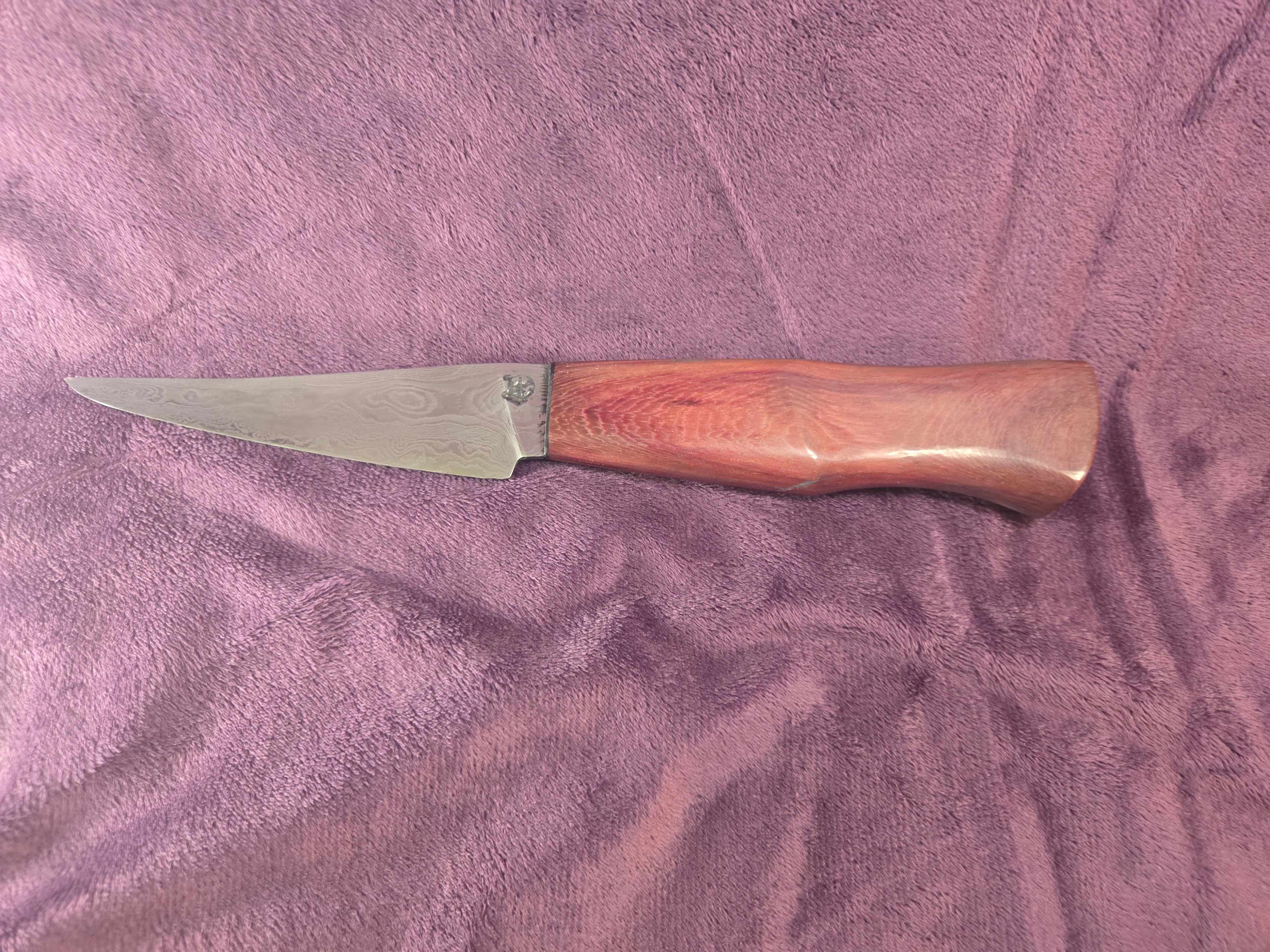 4.5 Damascus Honesuke Western Handle